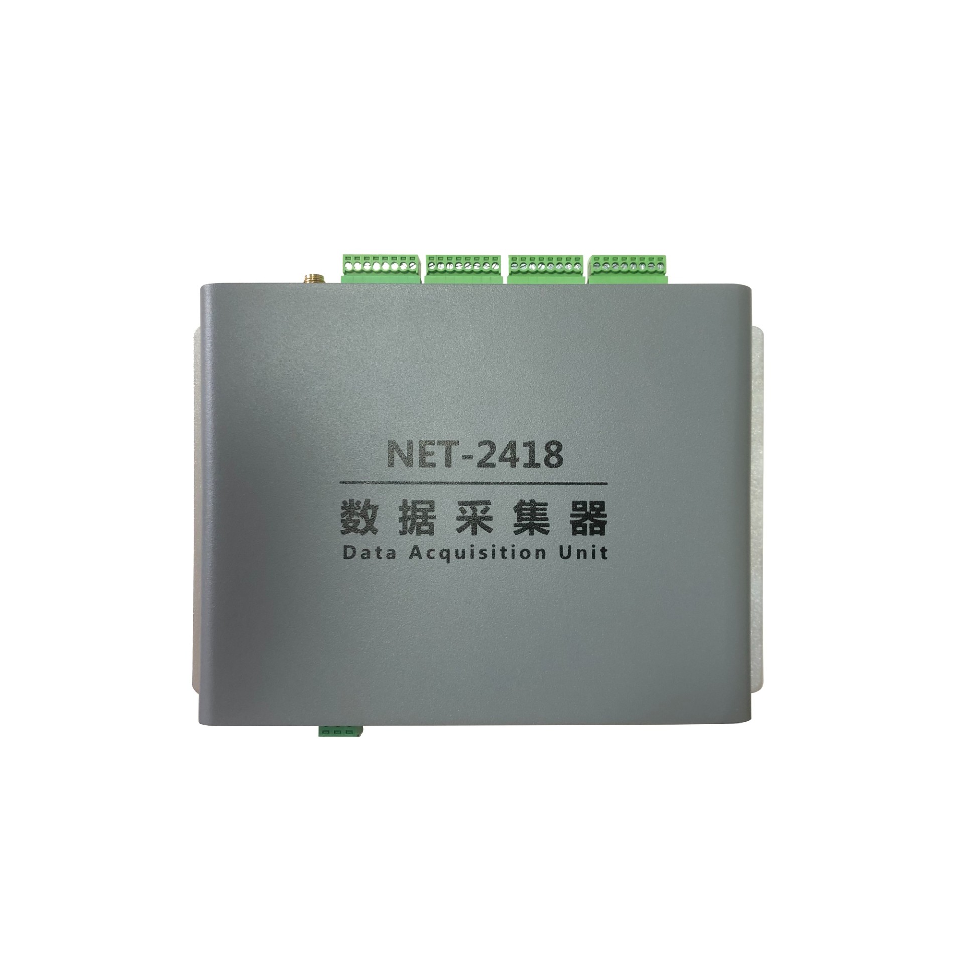 NET-2418，16通道同步、24位25.6KHz AD，