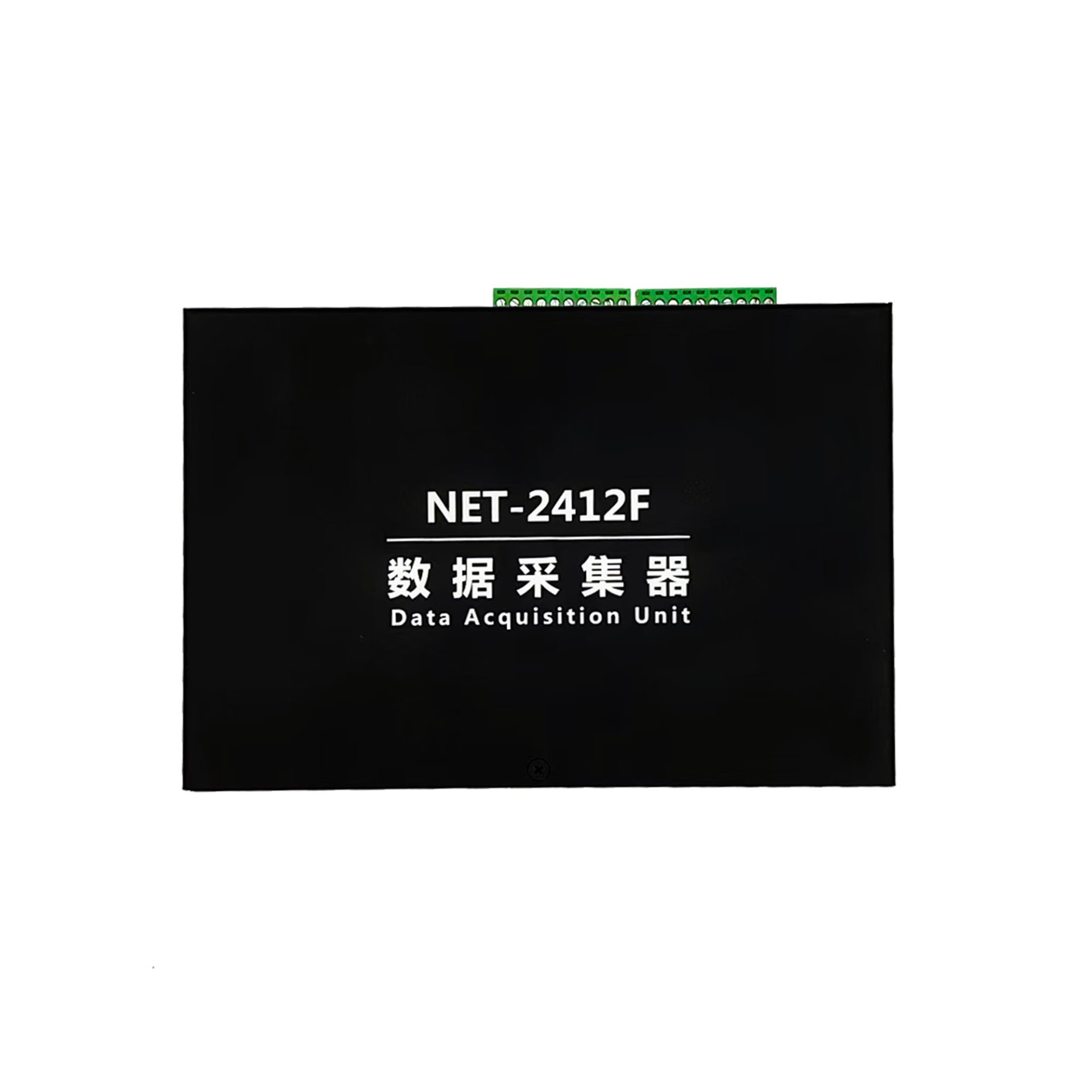 NET-2412F，8通道同步、24位25.6KHz AD，带抗混叠滤波，支持IEPE模式，1路测频/计数（可扩充至2通道）