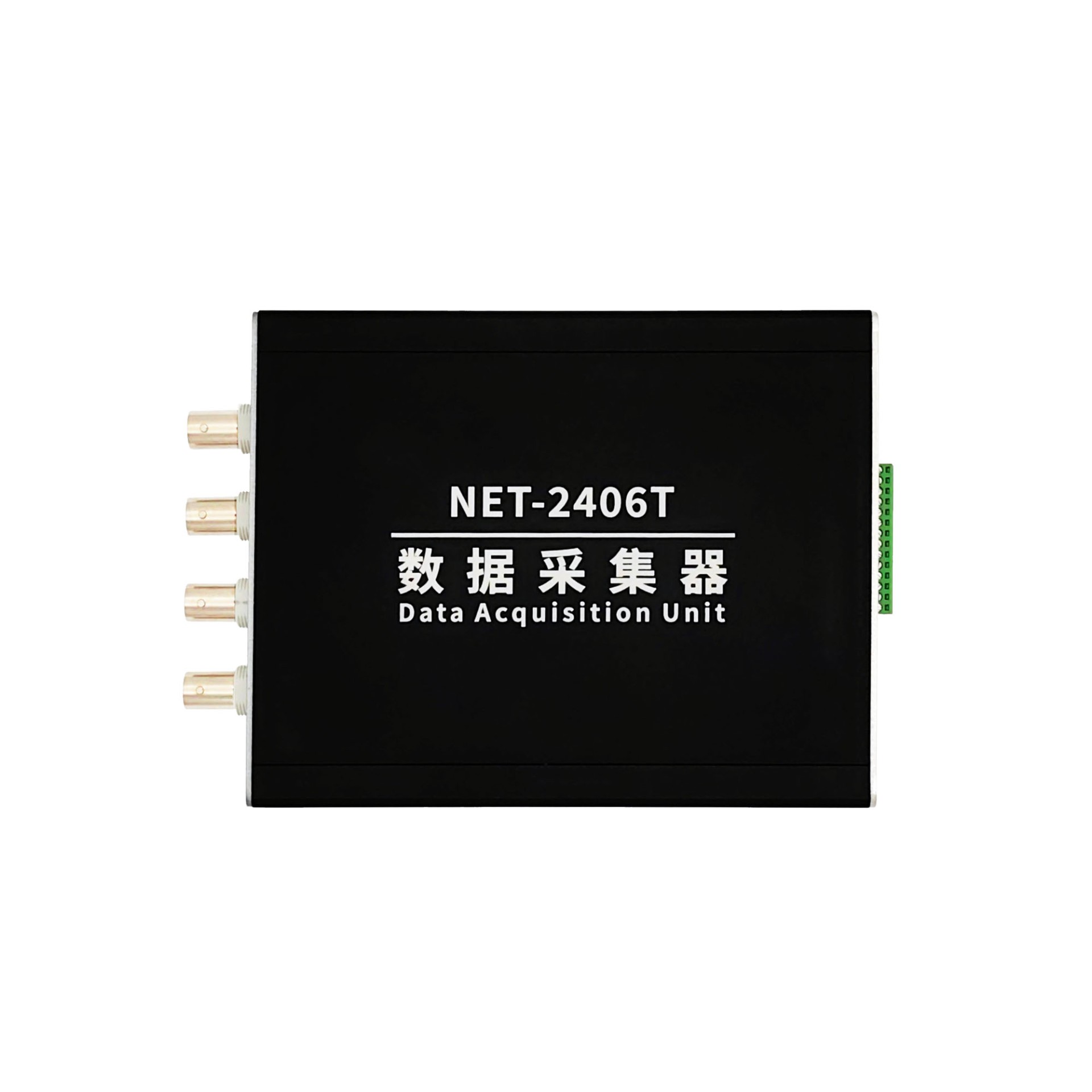 NET-2406，4通道同步、24位156KHz AD，1路RS485，2路记数与测频