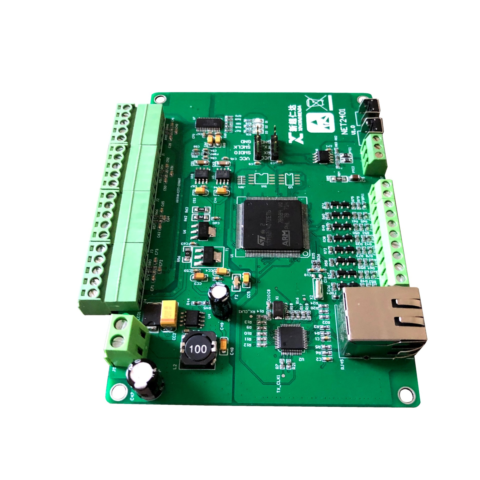 NET-2401， 4路24位4.8Ksps ADC，8路可配置DIO