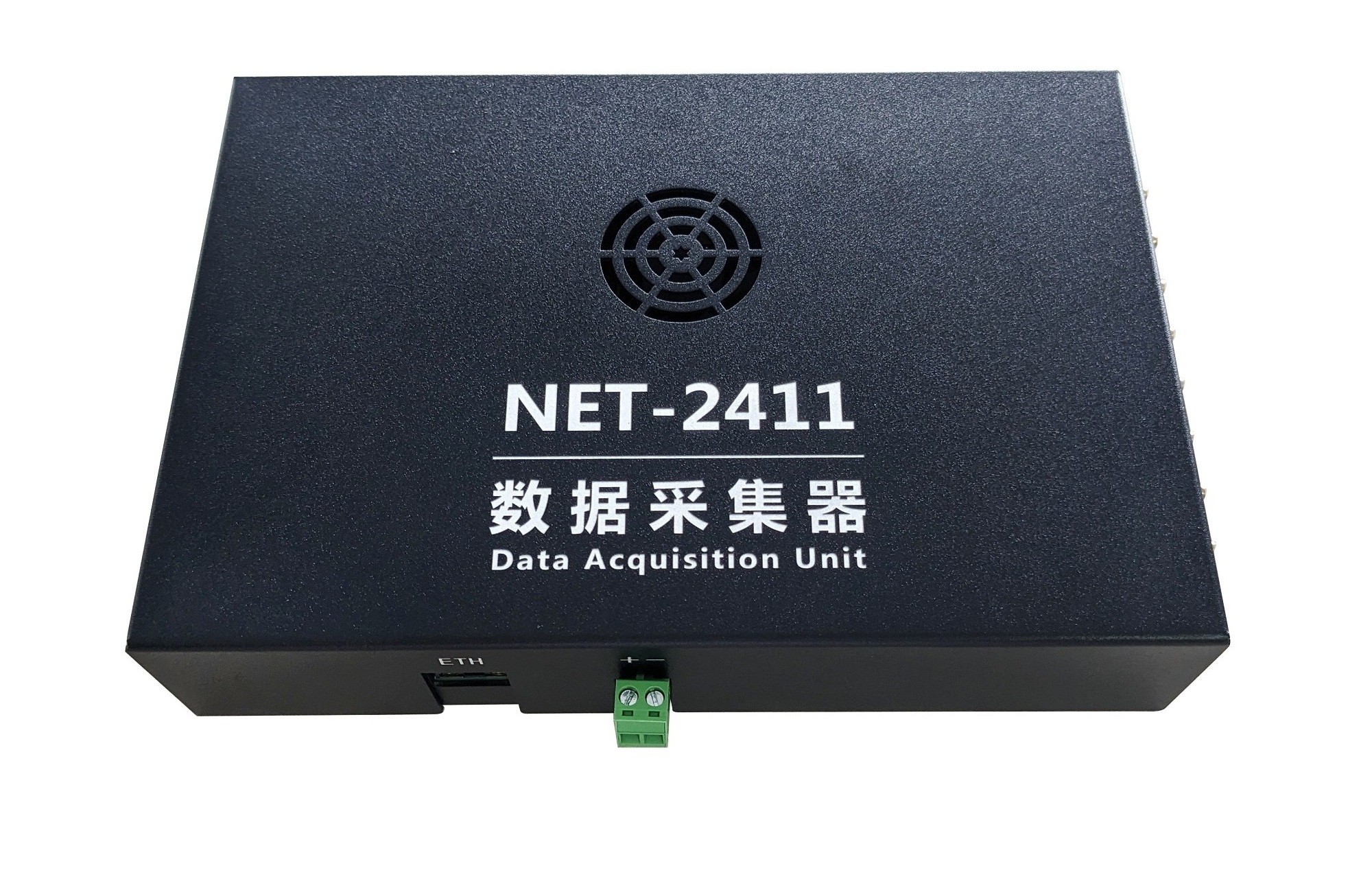 NET-2411，16通道同步、24位156KHz AD，支持IEPE模式，8路DI/8路DO