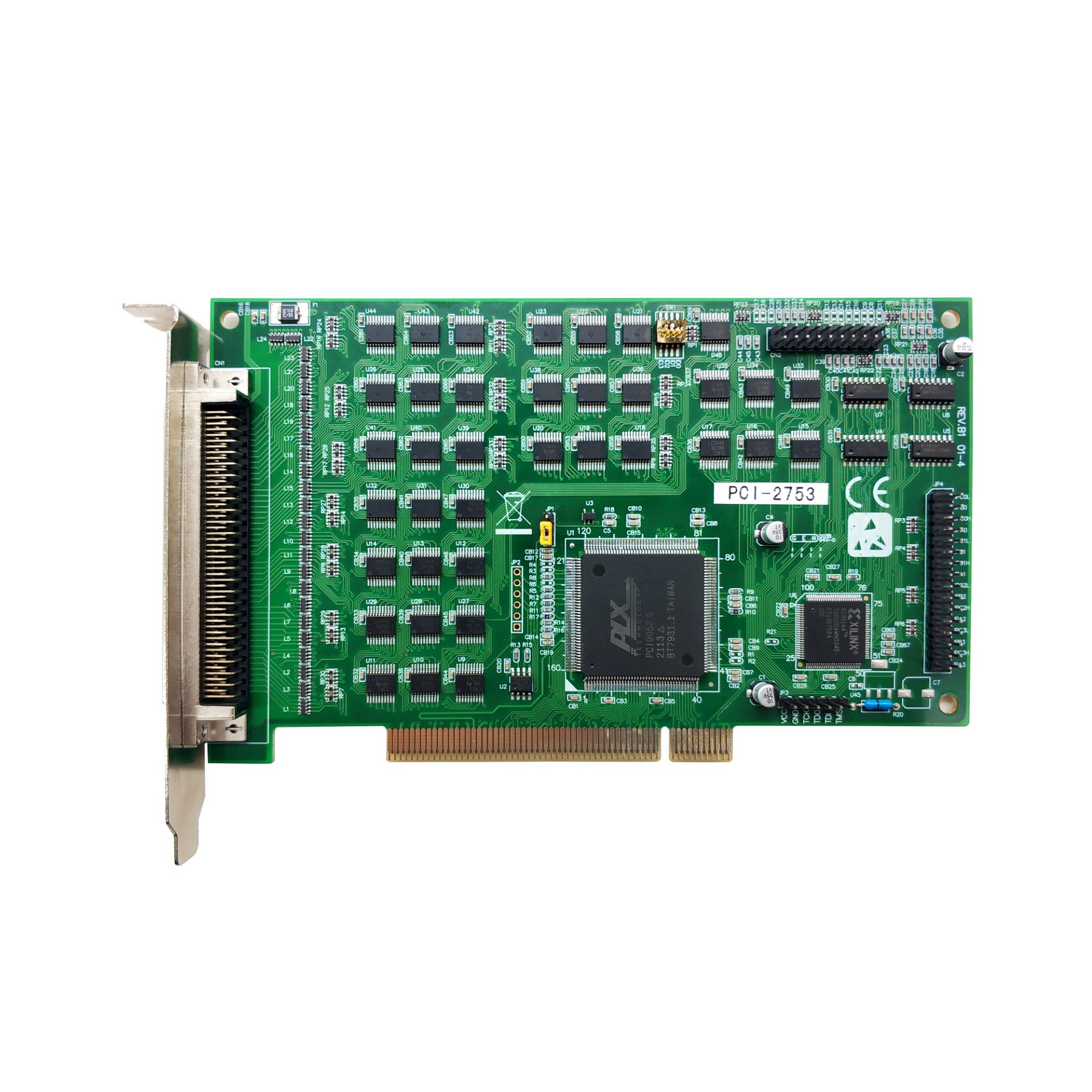 PCI-2753， 96路数字量双向IO卡