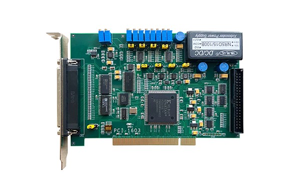 PCI-1603，16位32路单/16路双端250K AD，程控增益（1，2，4，8倍）