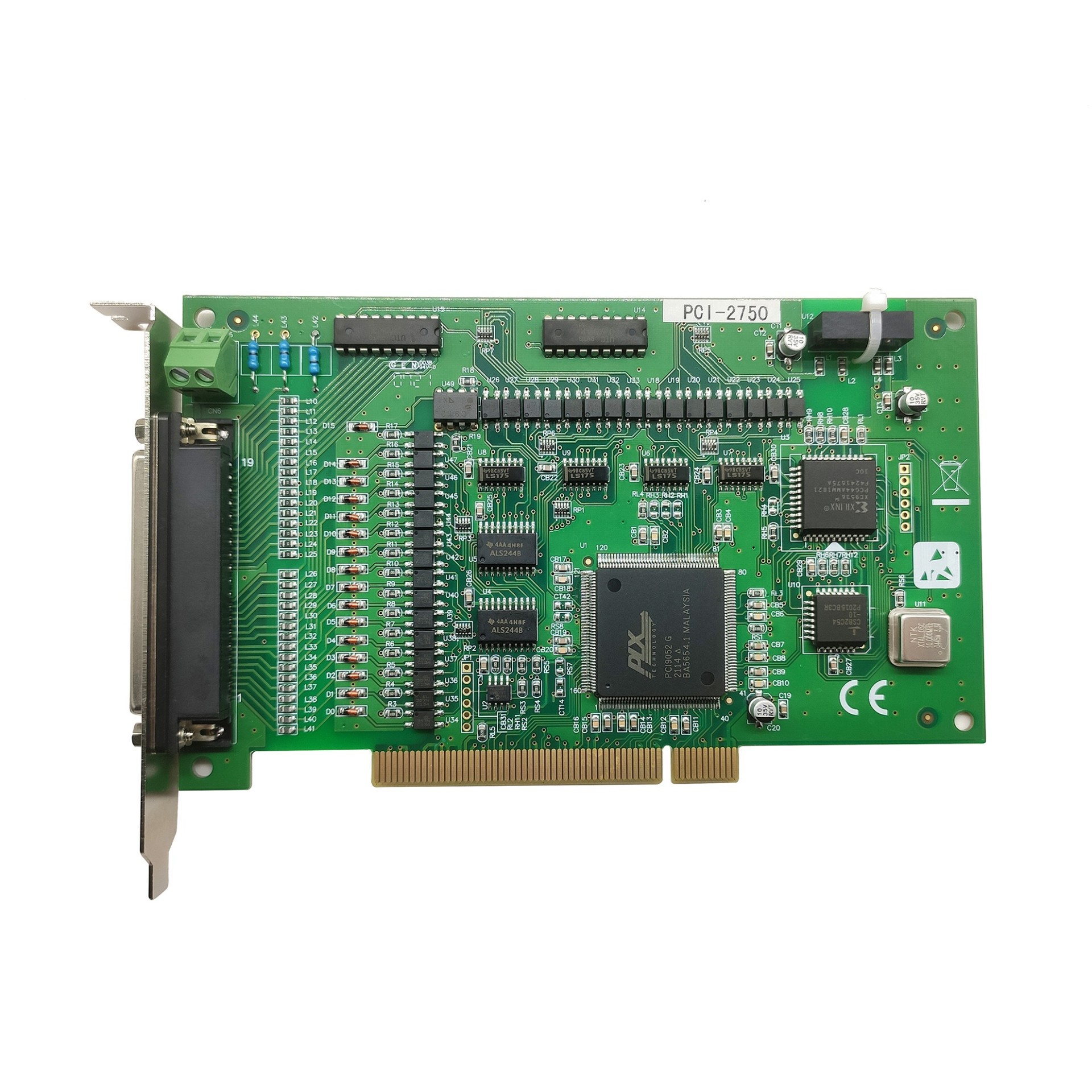 PCI-2750， 32路隔离数字量I/O及计数器卡
